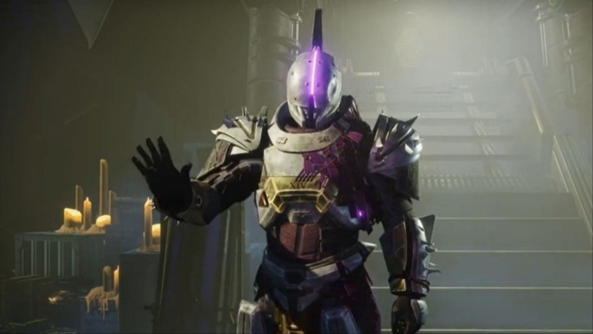 Saint-14 at the Tower in Destiny 2 (Image via Bungie) 