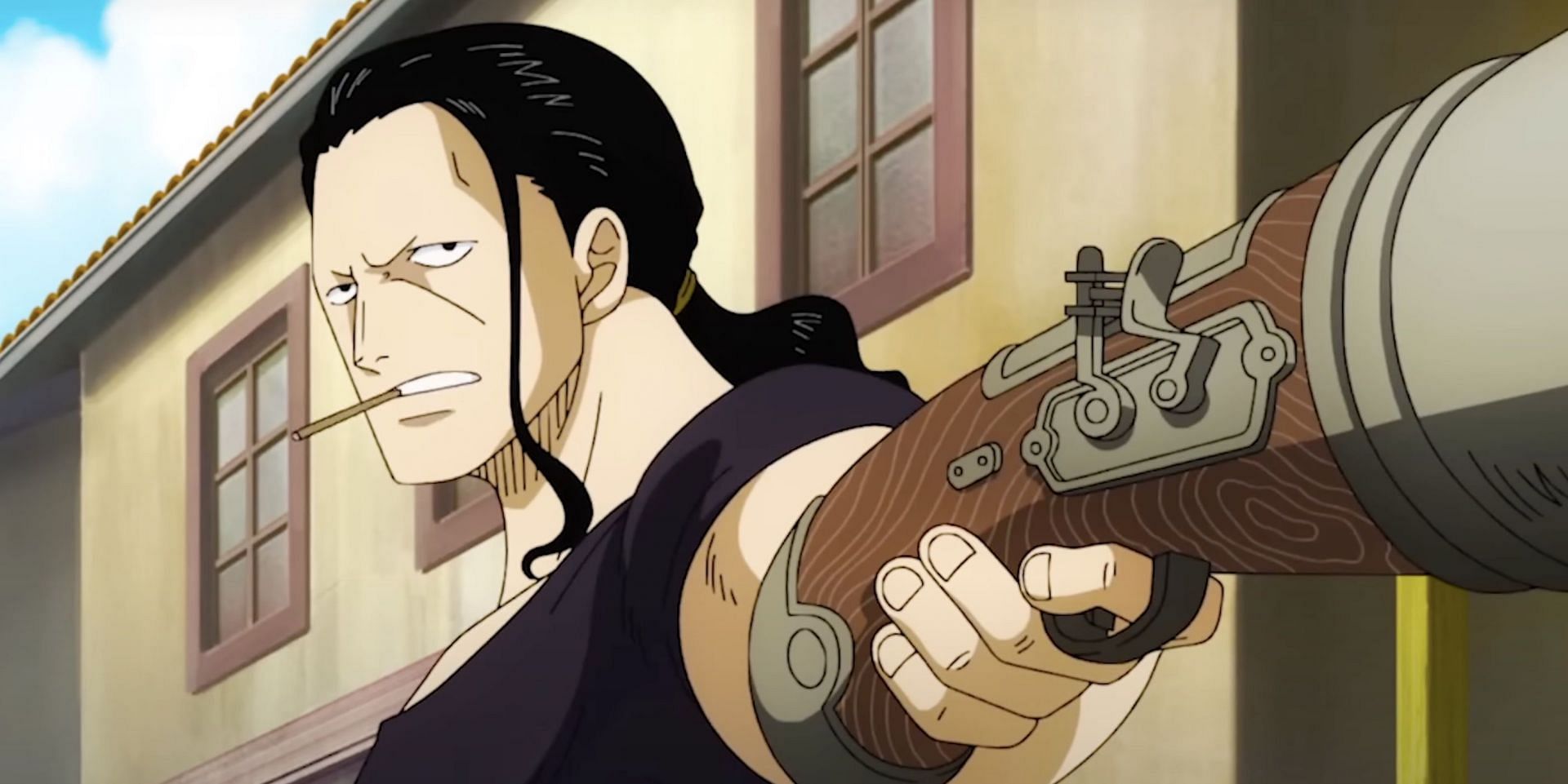 Ben Beckman with his Rifle (Image via Toei Animation)