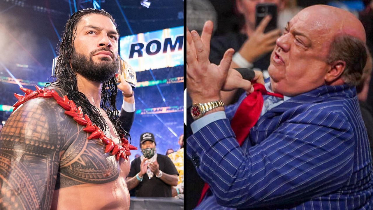 Roman Reigns needs to protect his under-fire Wiseman Paul Heyman (Credit: wwe.com).