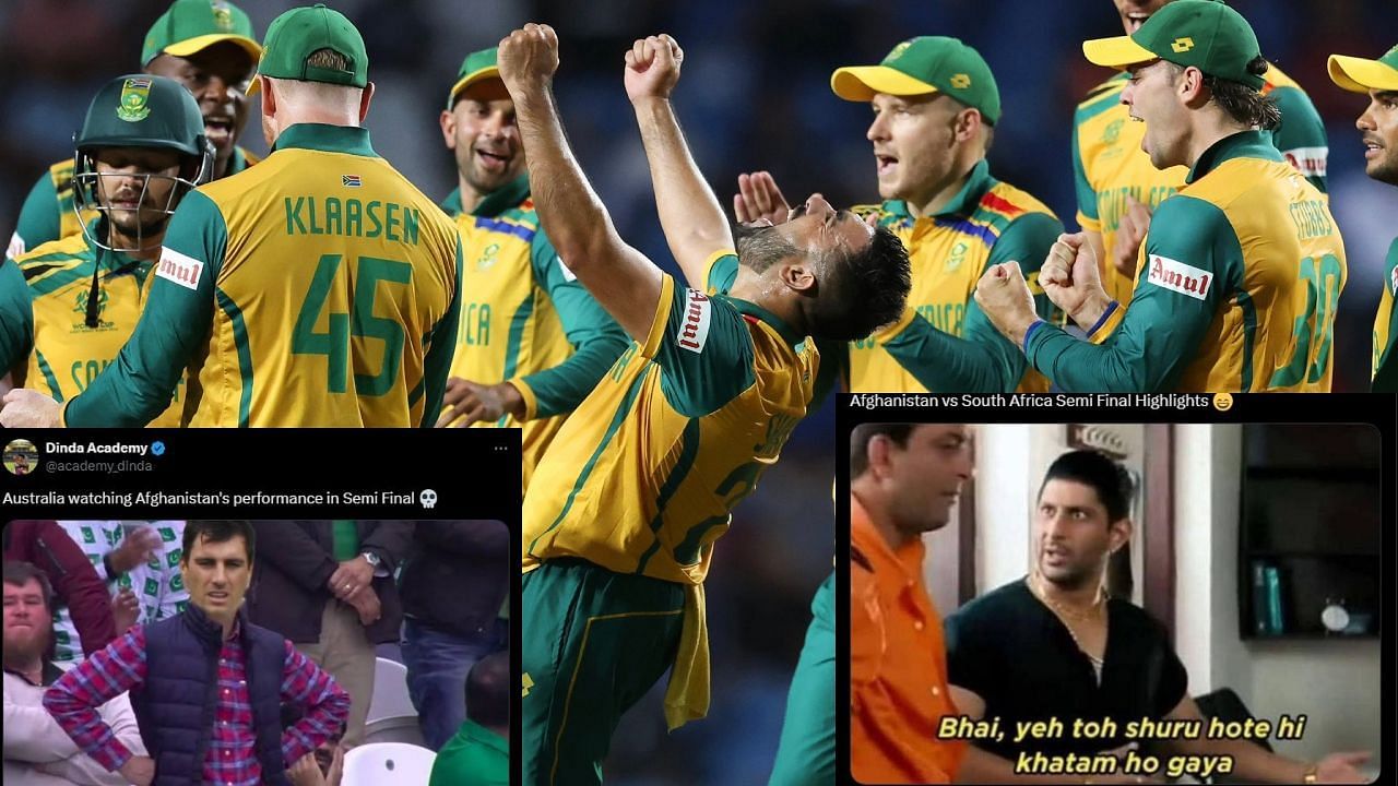 टी20 वर्ल्ड कप फाइनल में पहुंची दक्षिण अफ्रीका (Photo Courtesy: x/@ProteasMenCSA)                               