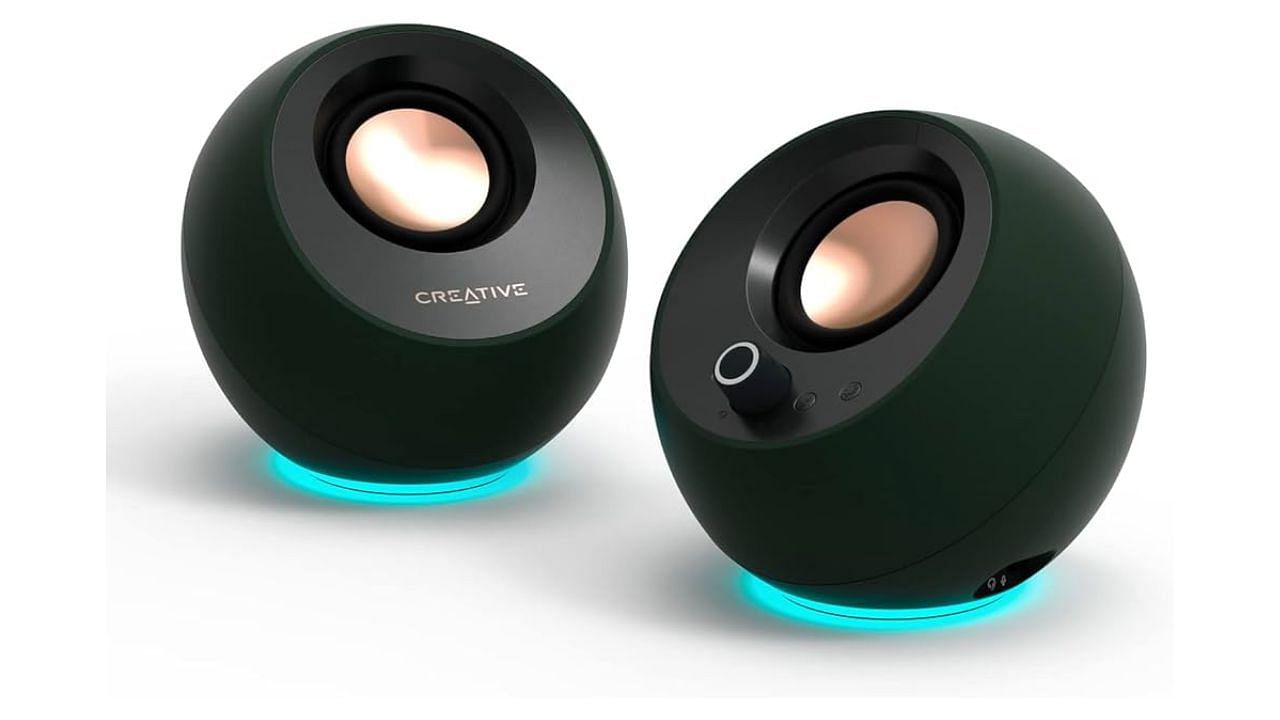 The Creative Pebble Pro are ultimate budget speaker available currently (Image via Amazon)