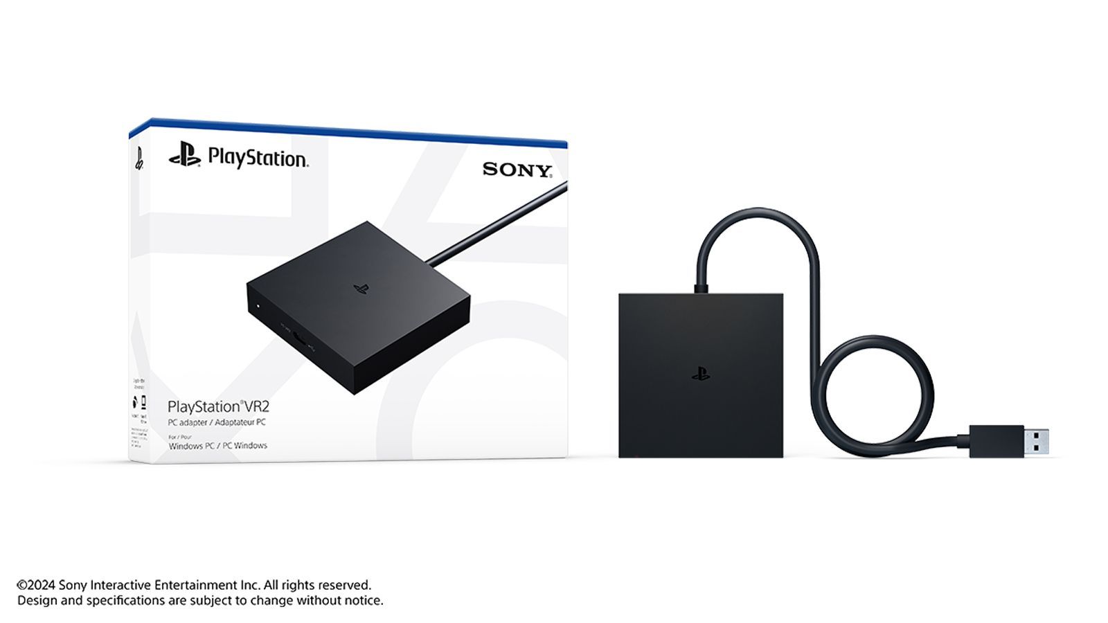 A $50 adapter has been mandated for PlayStation VR2 support on PC (Image via Sony)