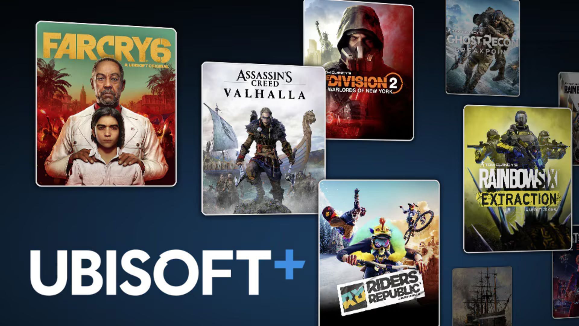 The game library of Ubisoft Plus is quite expansive (Image via Ubisoft)