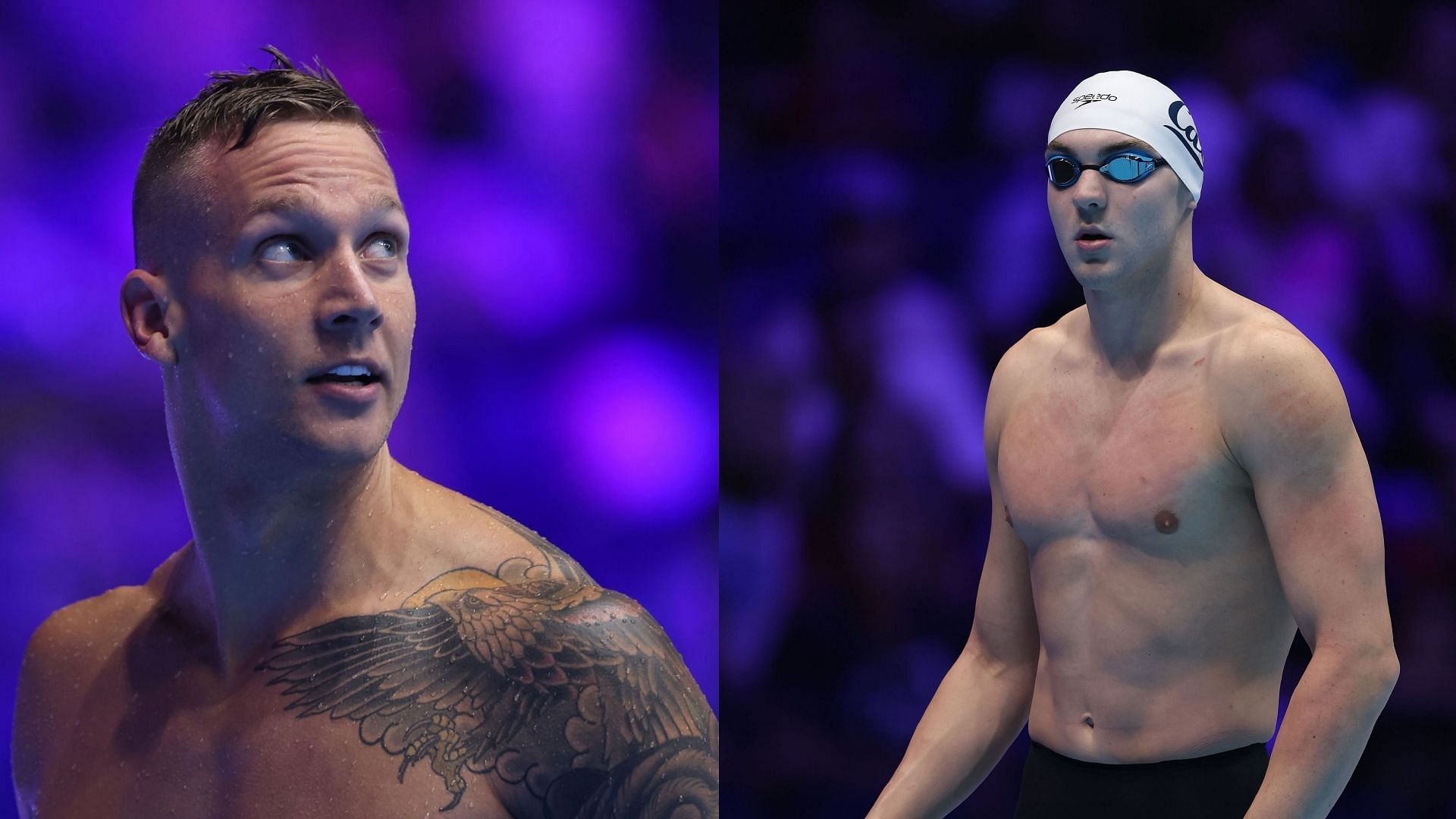 American Swimmers Caeleb Dressel and Jack Alexy