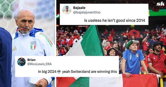 “He isn’t good since 2014”, “Italy are out” - Fans worried after 31-year-old is named in Italy line-up vs Switzerland in Euro 2024 Round of 16