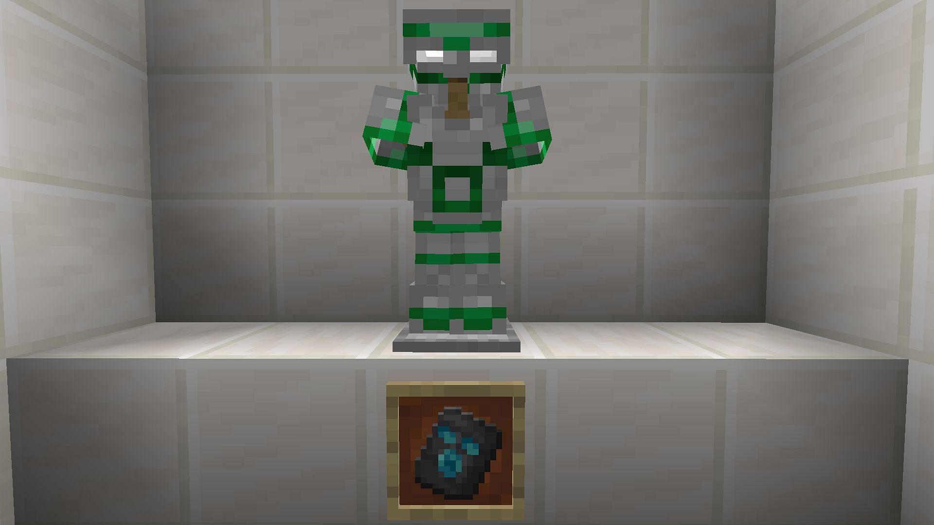 Ward armor trim is the second rarest in the game (Image via Mojang)