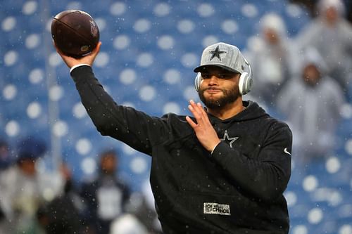 Dak Prescott at Dallas Cowboys v Buffalo Bills