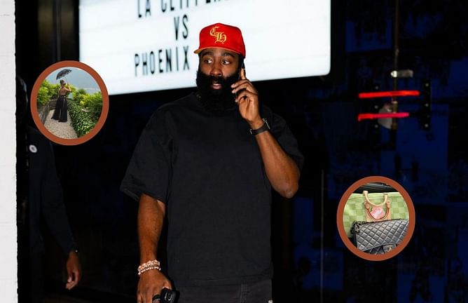 James Harden's fashion designer girlfriend Paije Speights rocks $3,400 bag by Louis Vuitton
