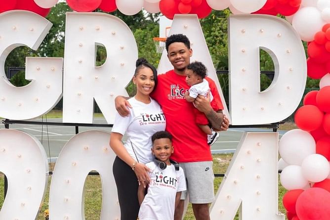 In Photos: Anfernee Simons' baby mama Aaleeyah Petty rocks blue swimwear as she enjoys Sint Maarten getaway