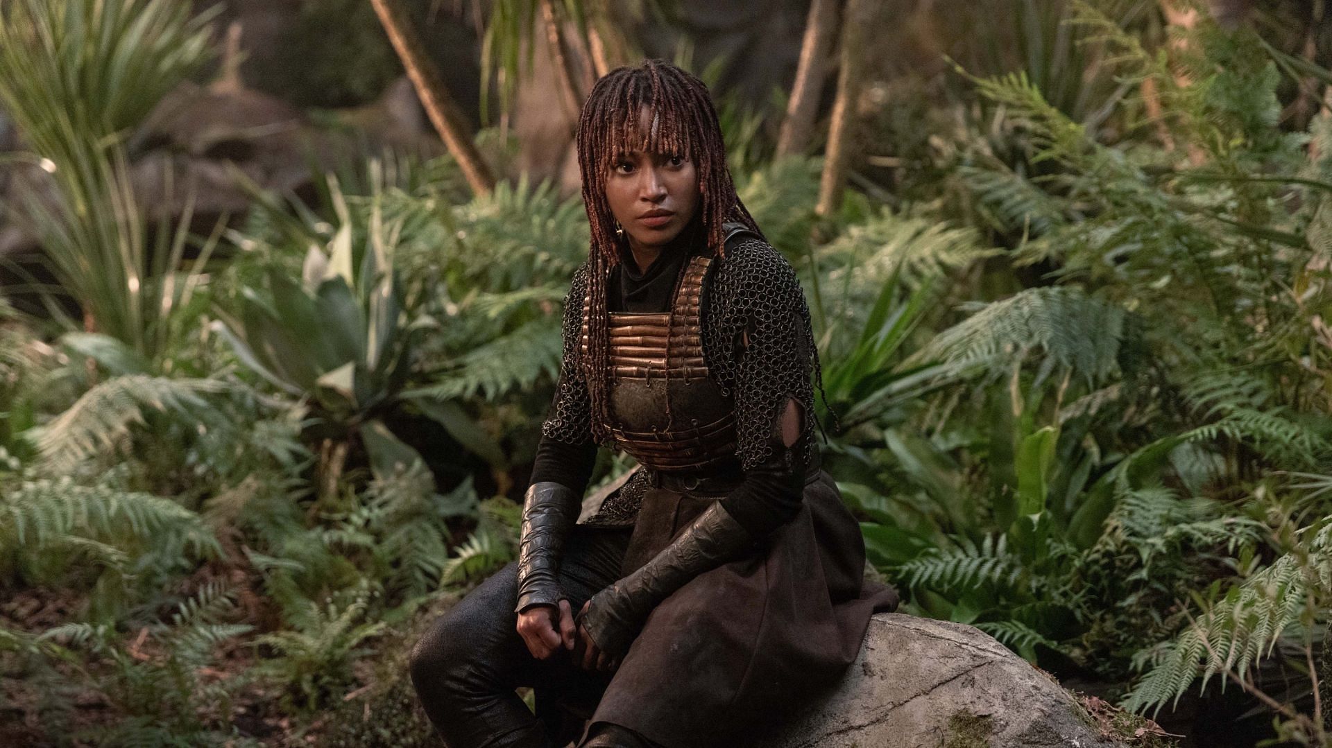 Amandla Stenberg as Mae in the show (Image via @StarWars on X)