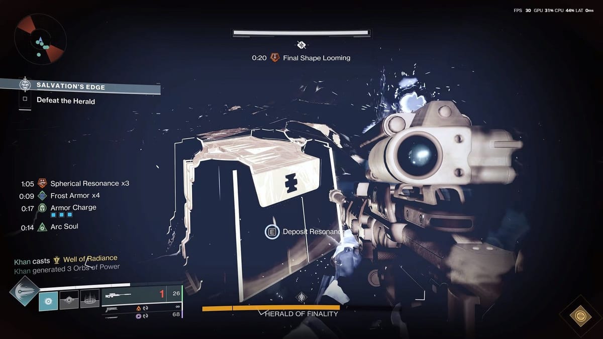 Destiny 2 Salvation's Edge first boss encounter guide: The Herald of ...