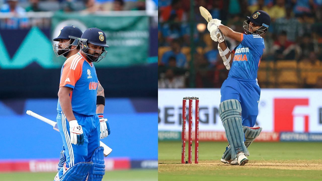 रोहित और विराट की जोड़ी के कारण यशस्वी बाहर हैं (Photo Courtesy: X/@BCCI, Getty Images)