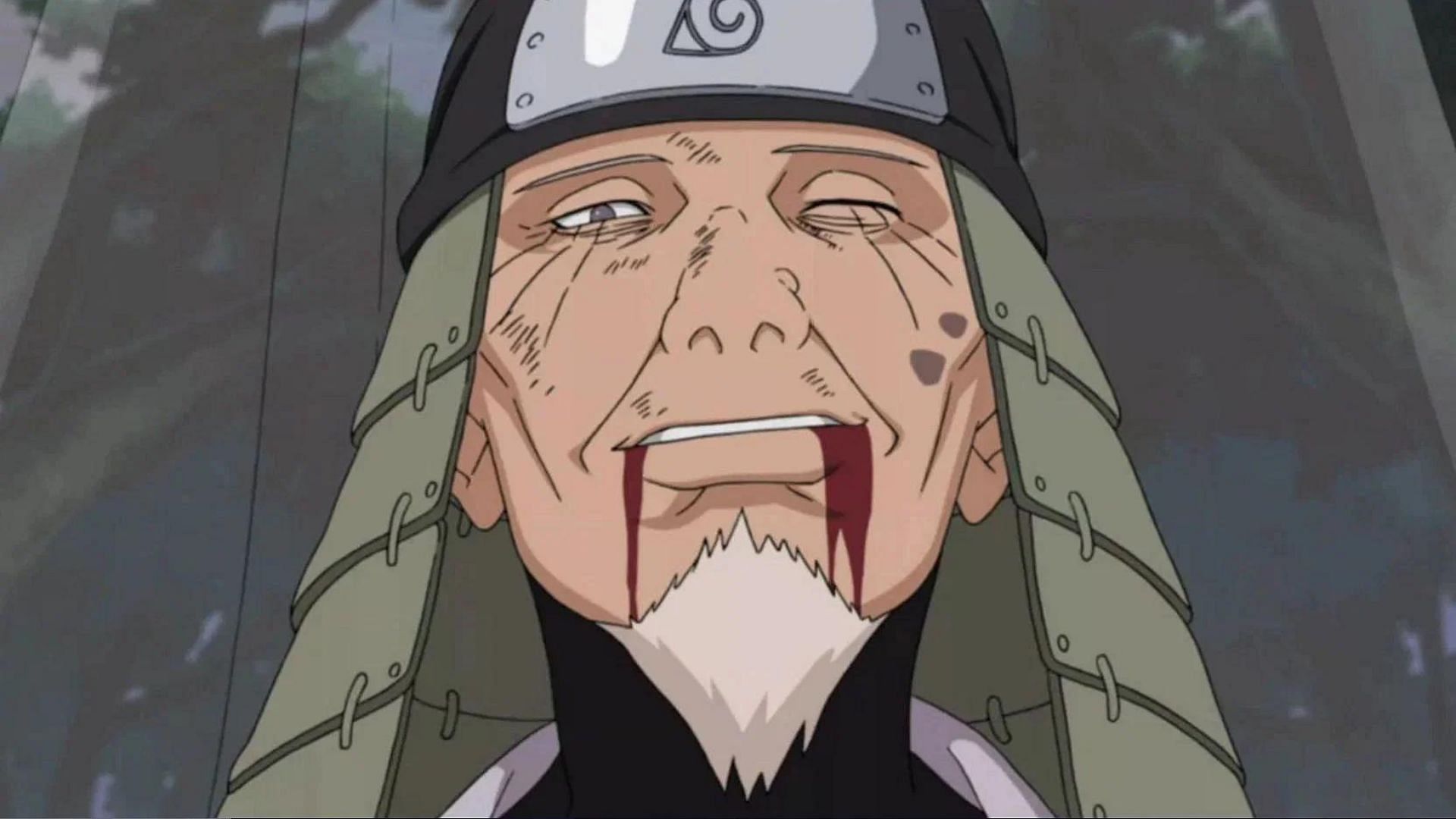 The Third Hokage as shown in the anime (Image via Studio Pierrot)