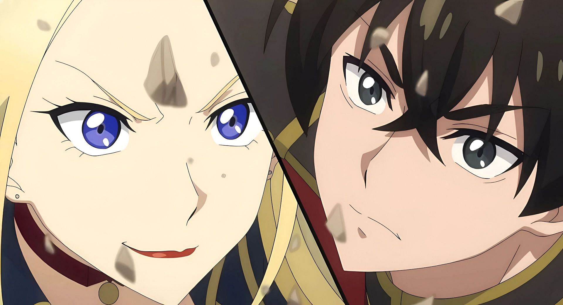 Rionne (left) and Shin (right) as seen in the anime (Image via Yokohama Animation Lab &amp; Cloud Hearts)