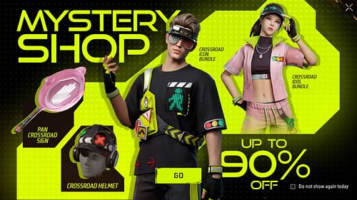 You can get up to a 90% discount (Image via Garena)