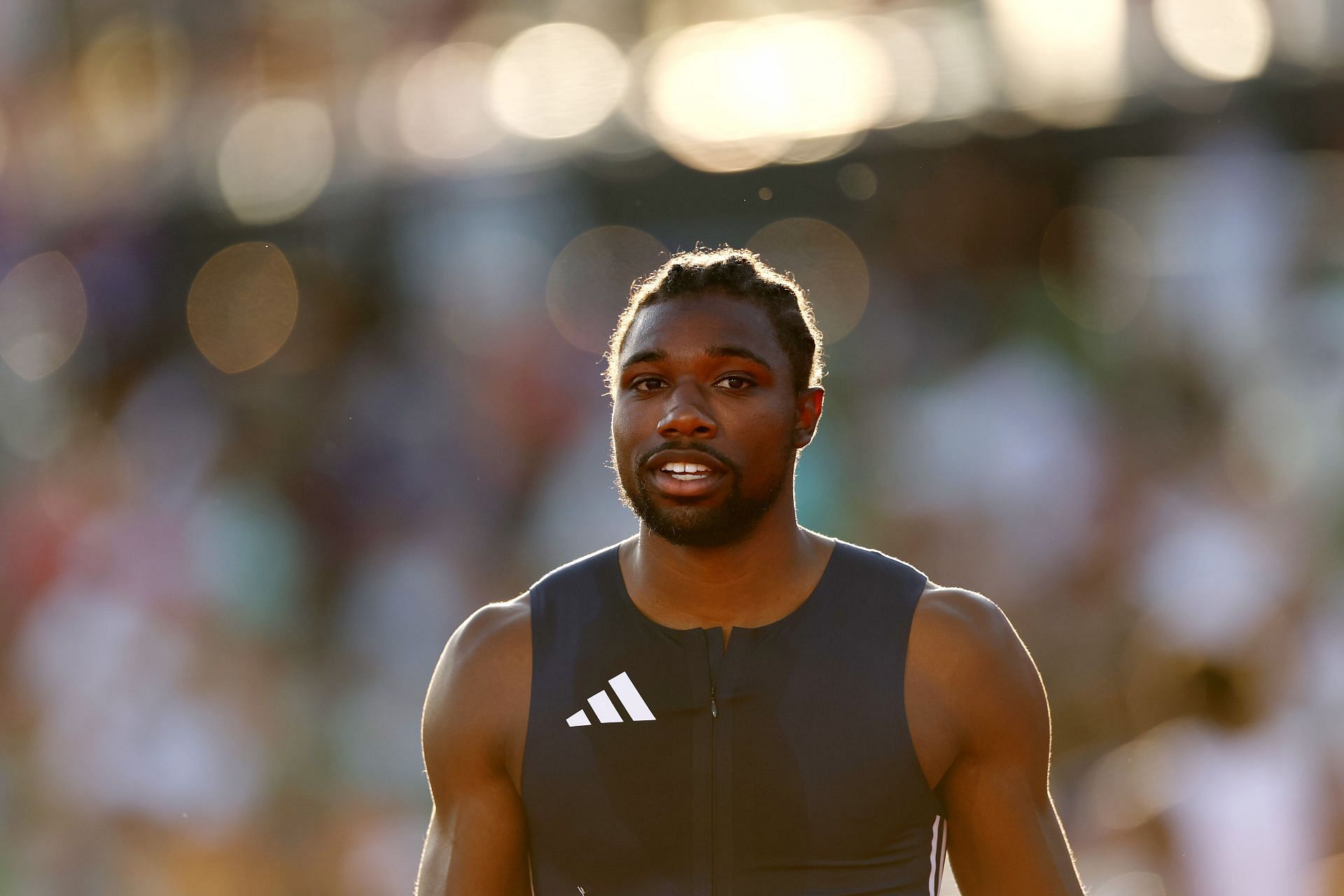 WATCH Noah Lyles in surprise as he clocks the fastest 200m of 2024