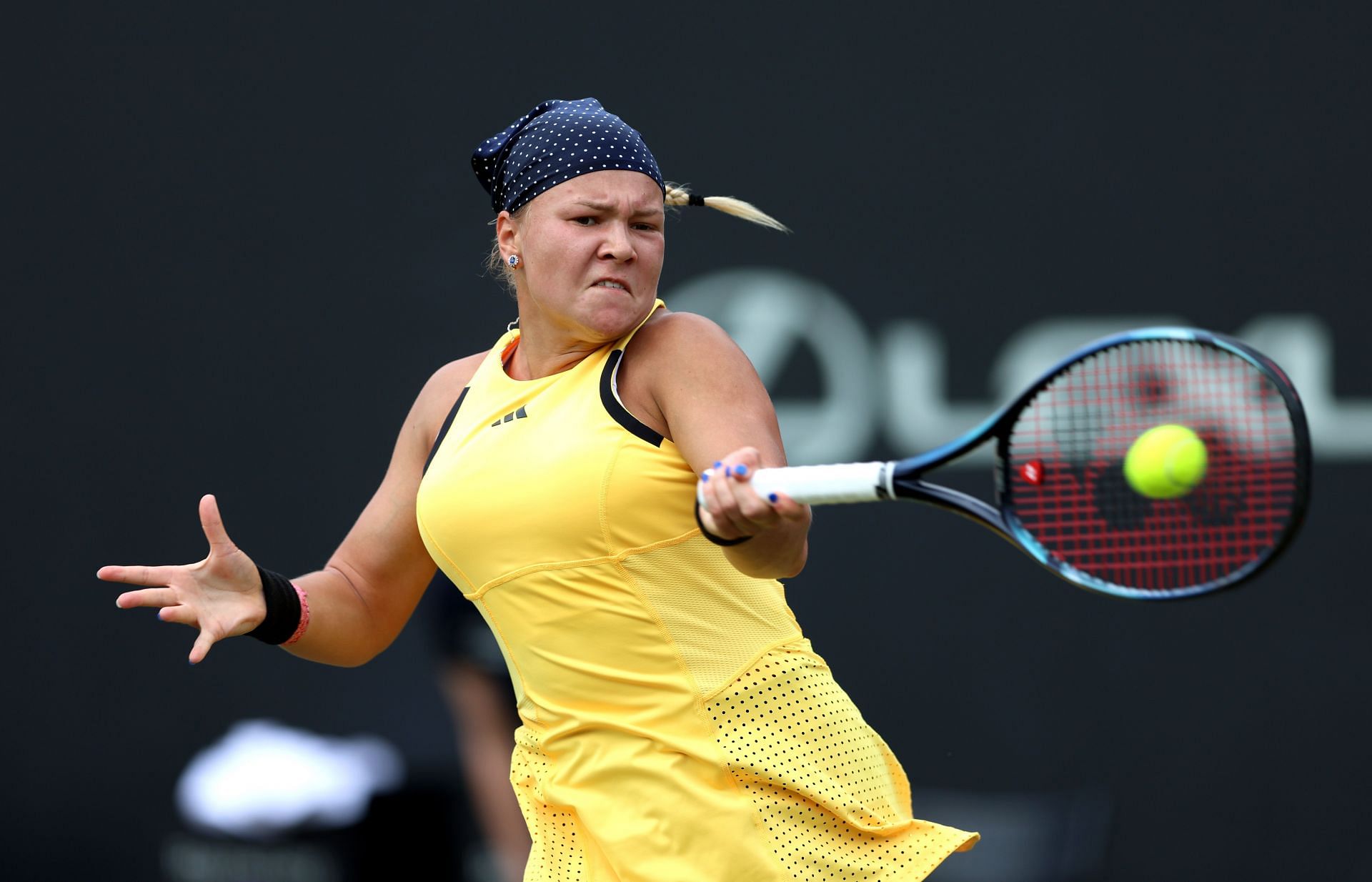 Diana Shnaider defeated Donna Vekic in the final in Bad Homburg.