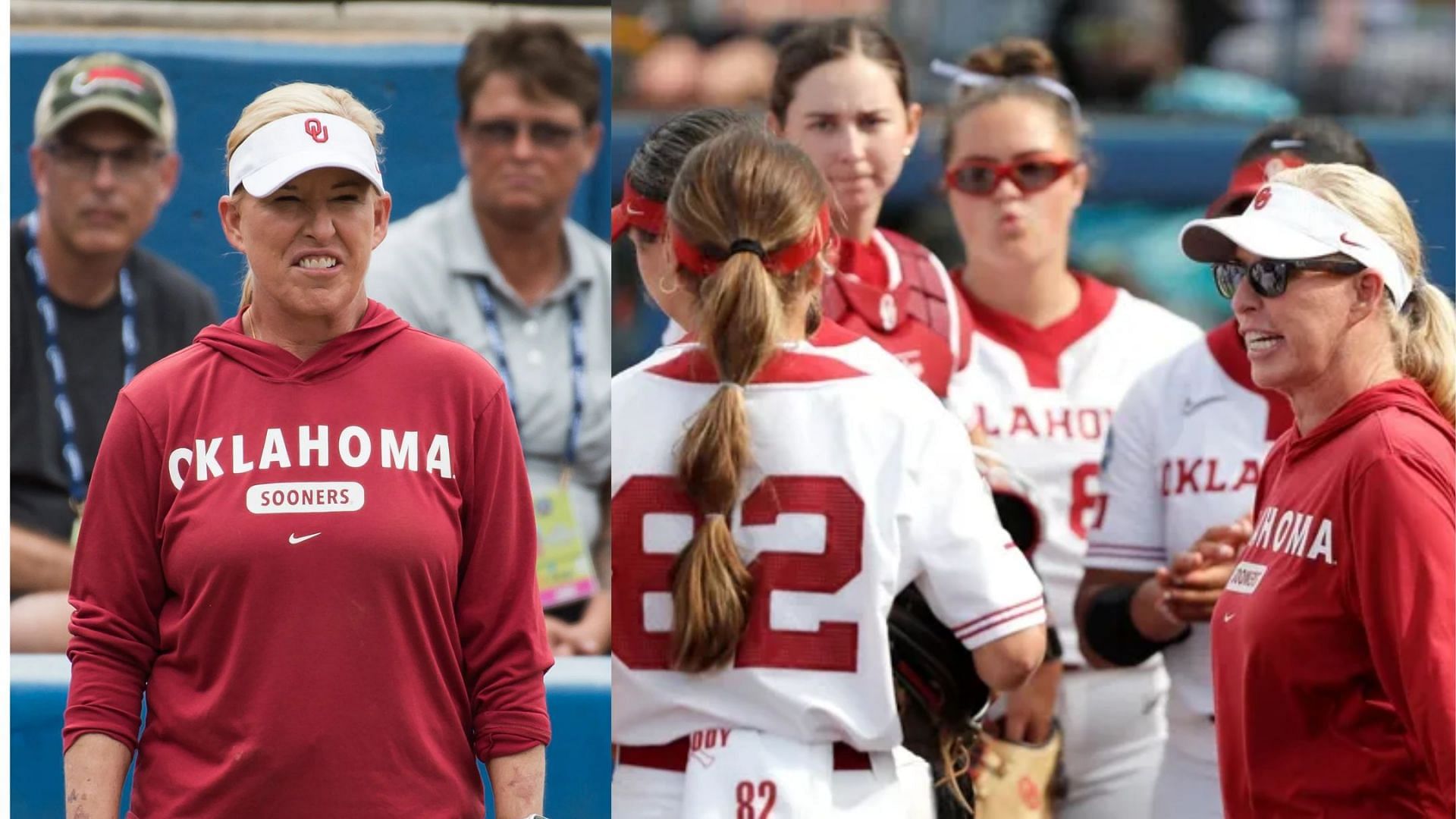 Patty Gasso has coached Oklahoma for 30 seasons and guided the Sooners softball program to seven national championships.