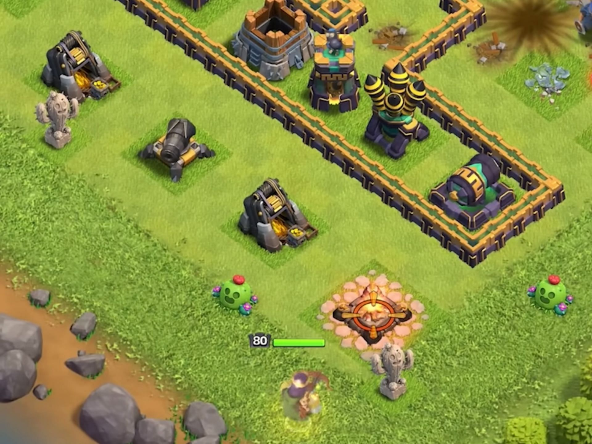 Archer Queen placement (Image via Supercell)
