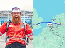 YouTuber Russ "Hardestgeezer" Cook announces new running challenge to Euro 2024, after running entire length of Africa