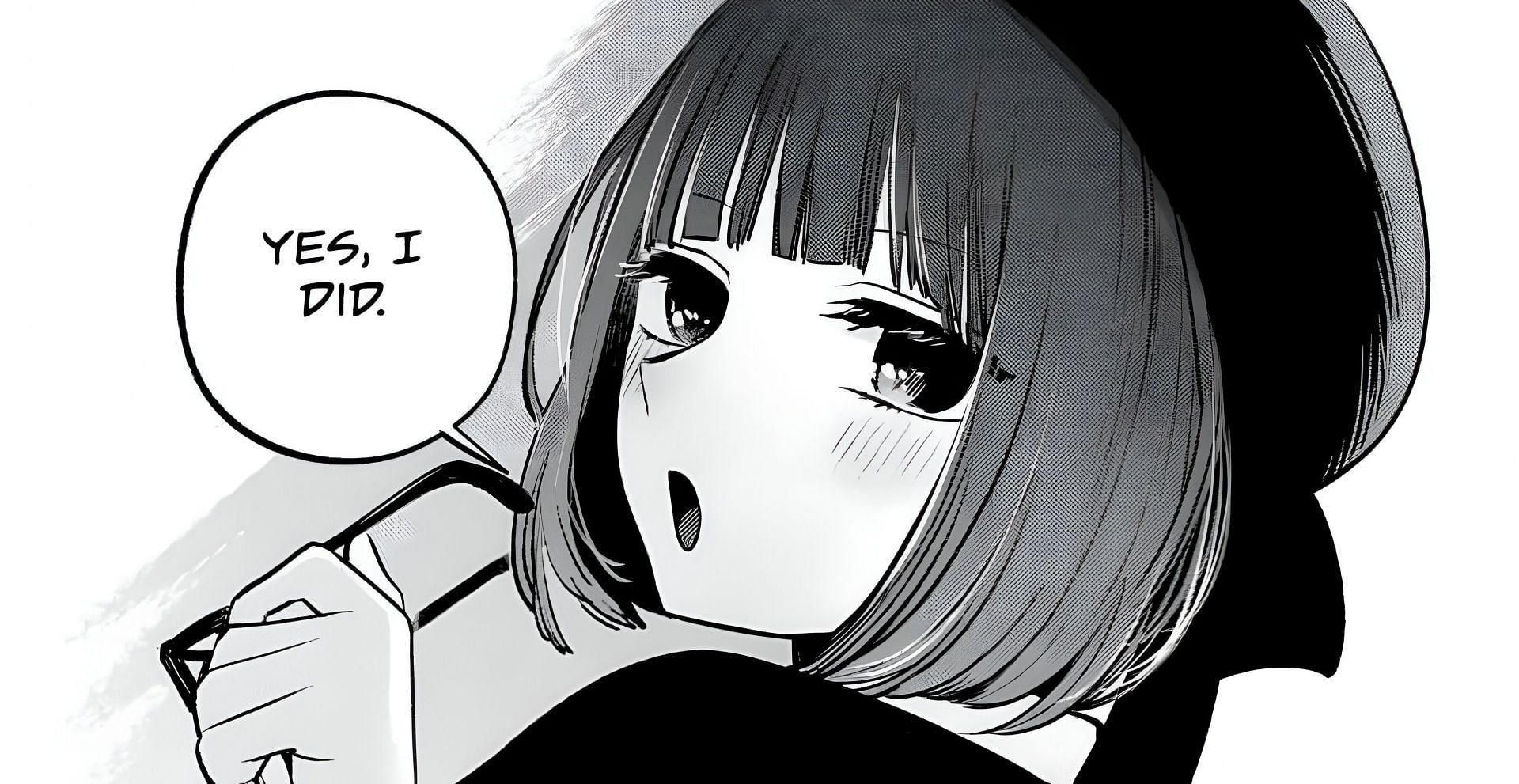 Kana Arima as seen in the manga (Image via Shueisha)