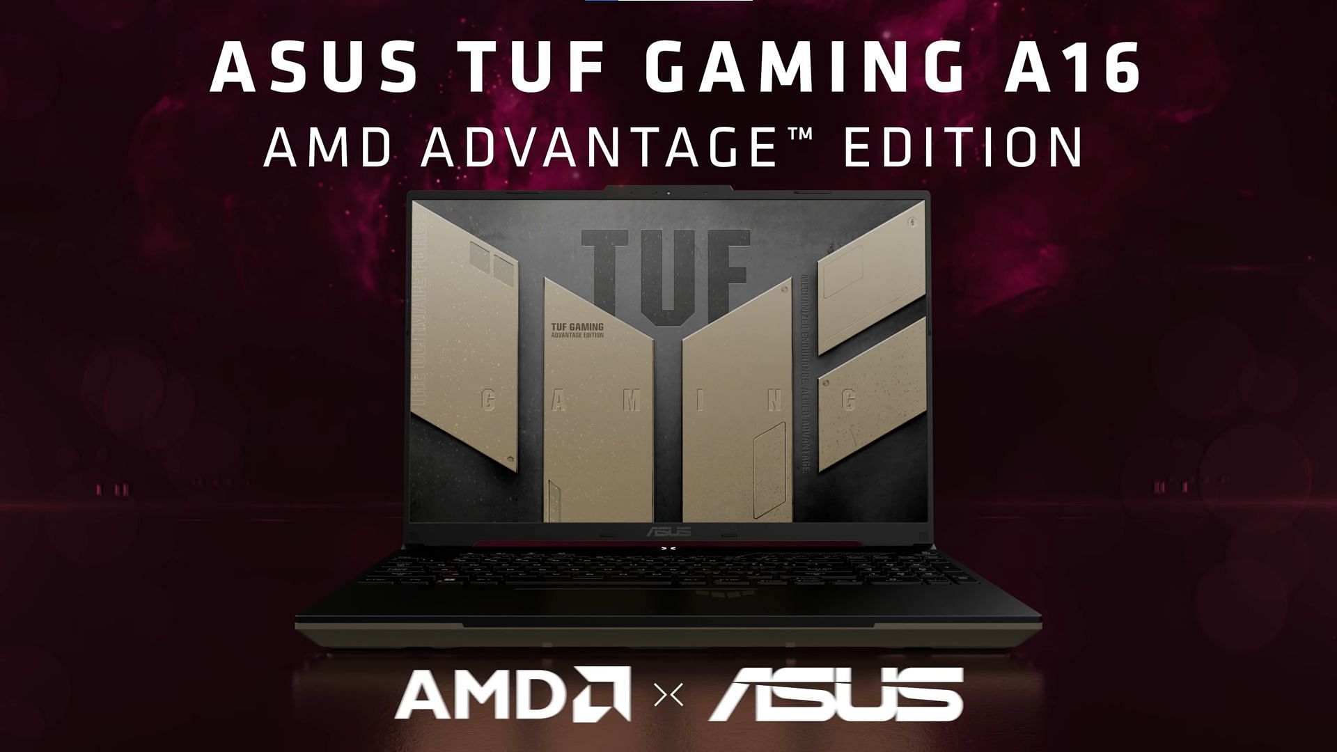 ASUS TUF Gaming A16 Advantage Edition (Image via AMD)