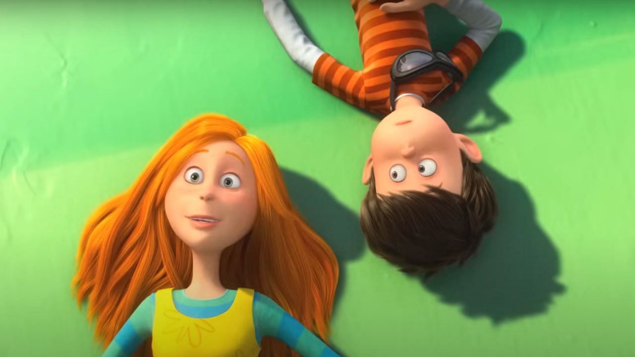 Taylor Swift and Zac Efron&#039;s characters in The Lorax (image via YouTube/Universl Pictures/Dr. Seuss&#039; The Lorax - Theatrical Trailer)