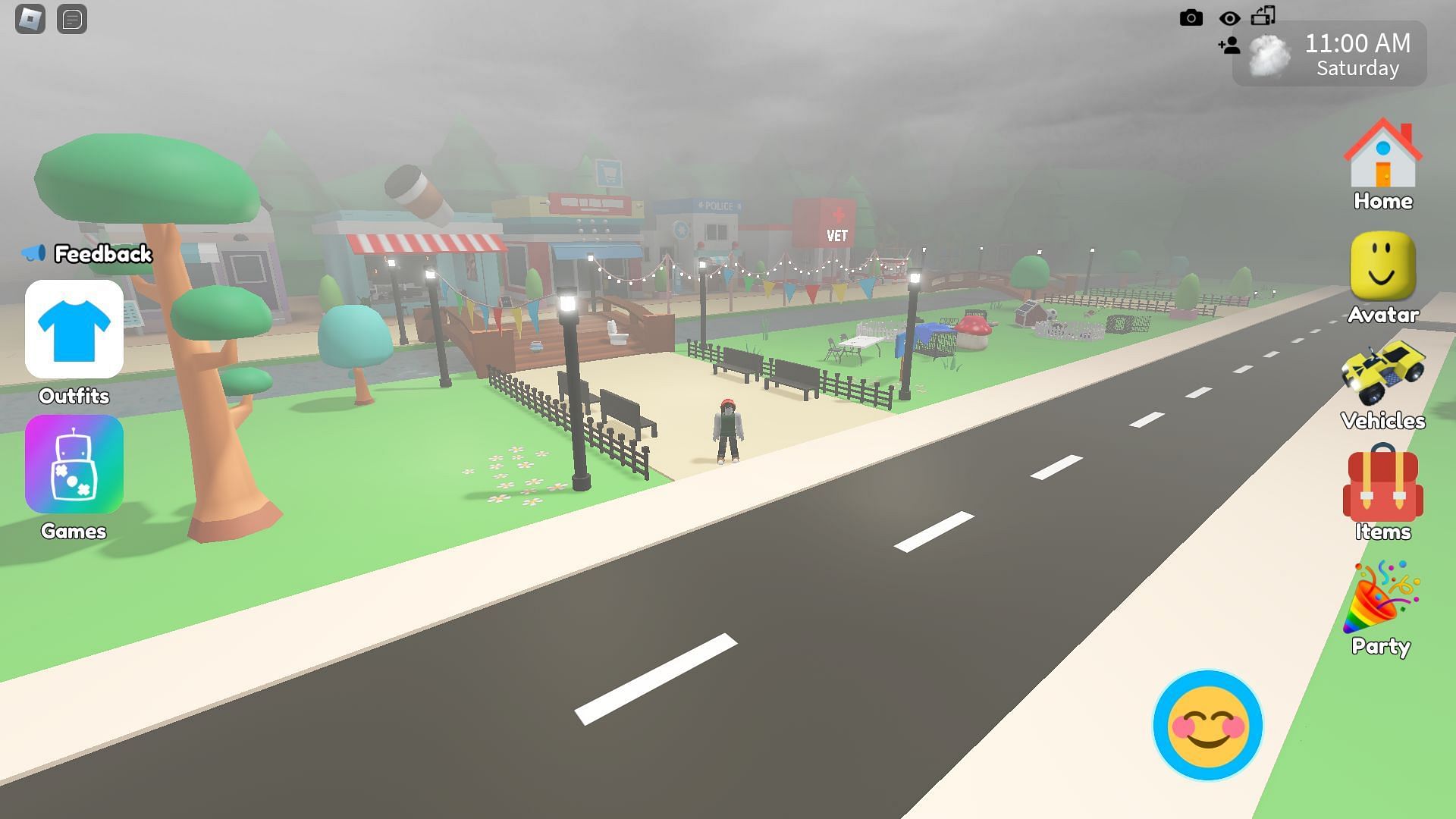 Exploring the open world (Image via Roblox)