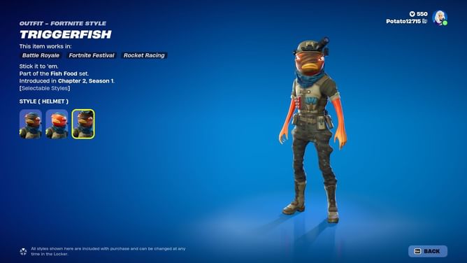 How to get Triggerfish skin in Fortnite