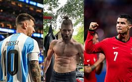 Jiri Prochazka picks between Cristiano Ronaldo and Lionel Messi amid Euro and Copa America buzz: "Is more focused"