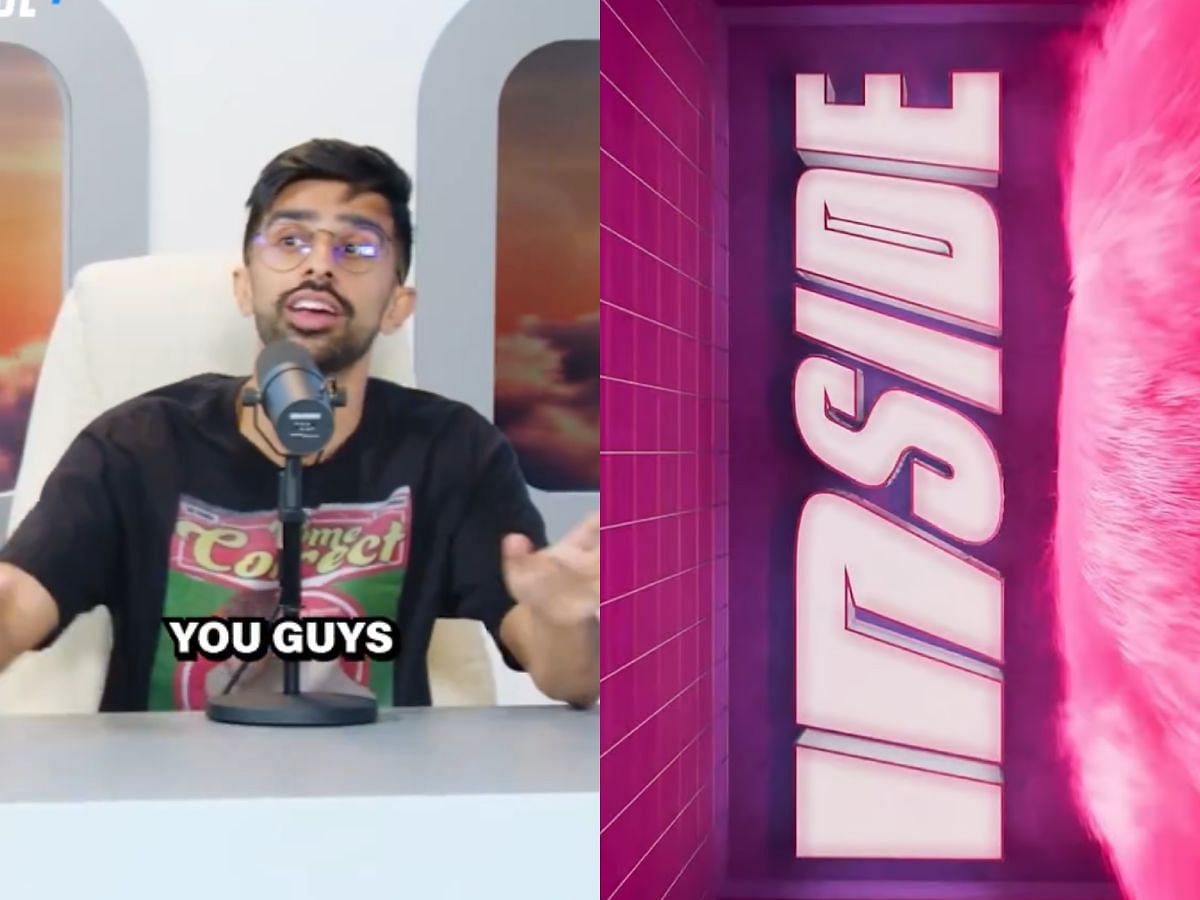 Vikkstar123 reveals information about Inside (Image via X/Side+ and YouTube/Sidemen)