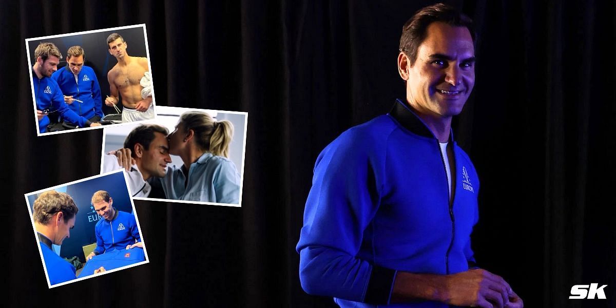 Roger Federer retired from tennis in 2022. (Photos: Getty/Instagram @Roger Federer)