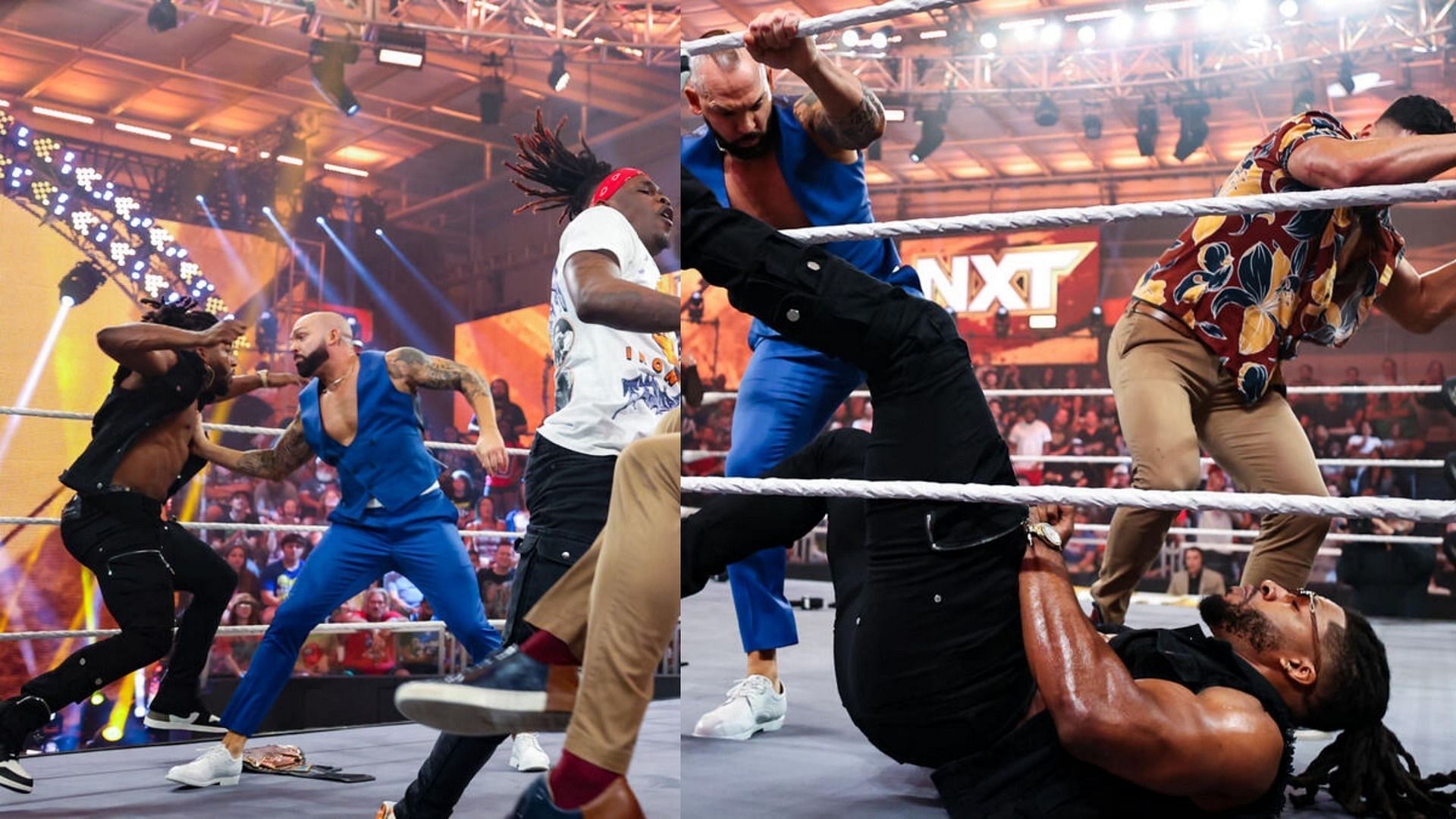 WWE में चार सुपरस्टार्स साथ आकर फैंस को देंगे मनोरंजन (Photos: WWE.com)