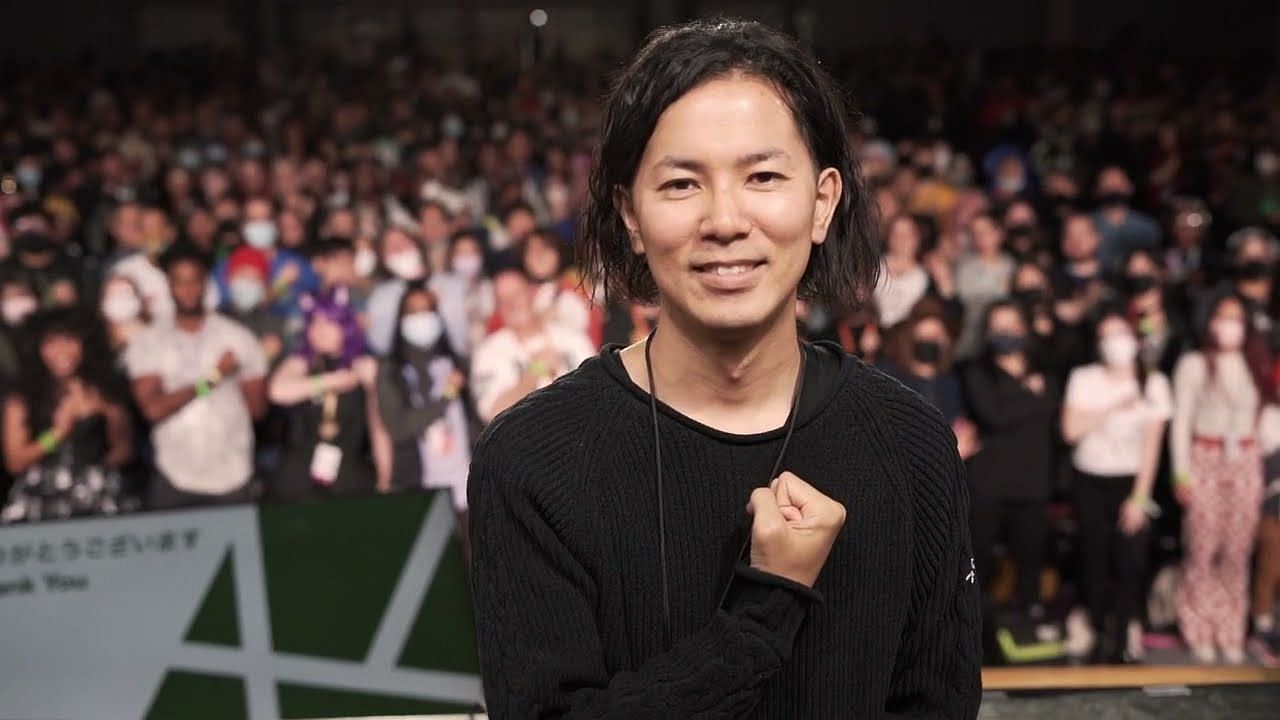 Hajime Isayama (Image via Anime NYC 2022)