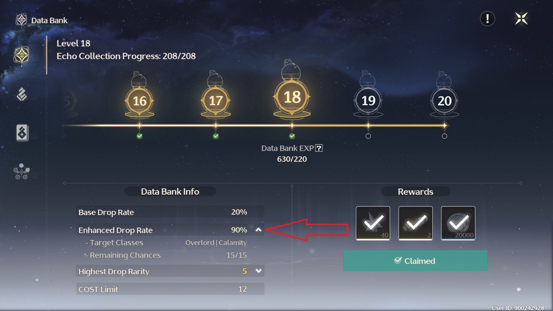 Enhanced drop rate system (Image via Kuro Games)