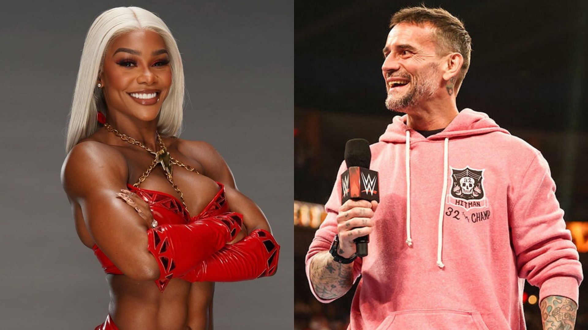 Cargill and Punk are both former AEW stars. [Photos: Cargill