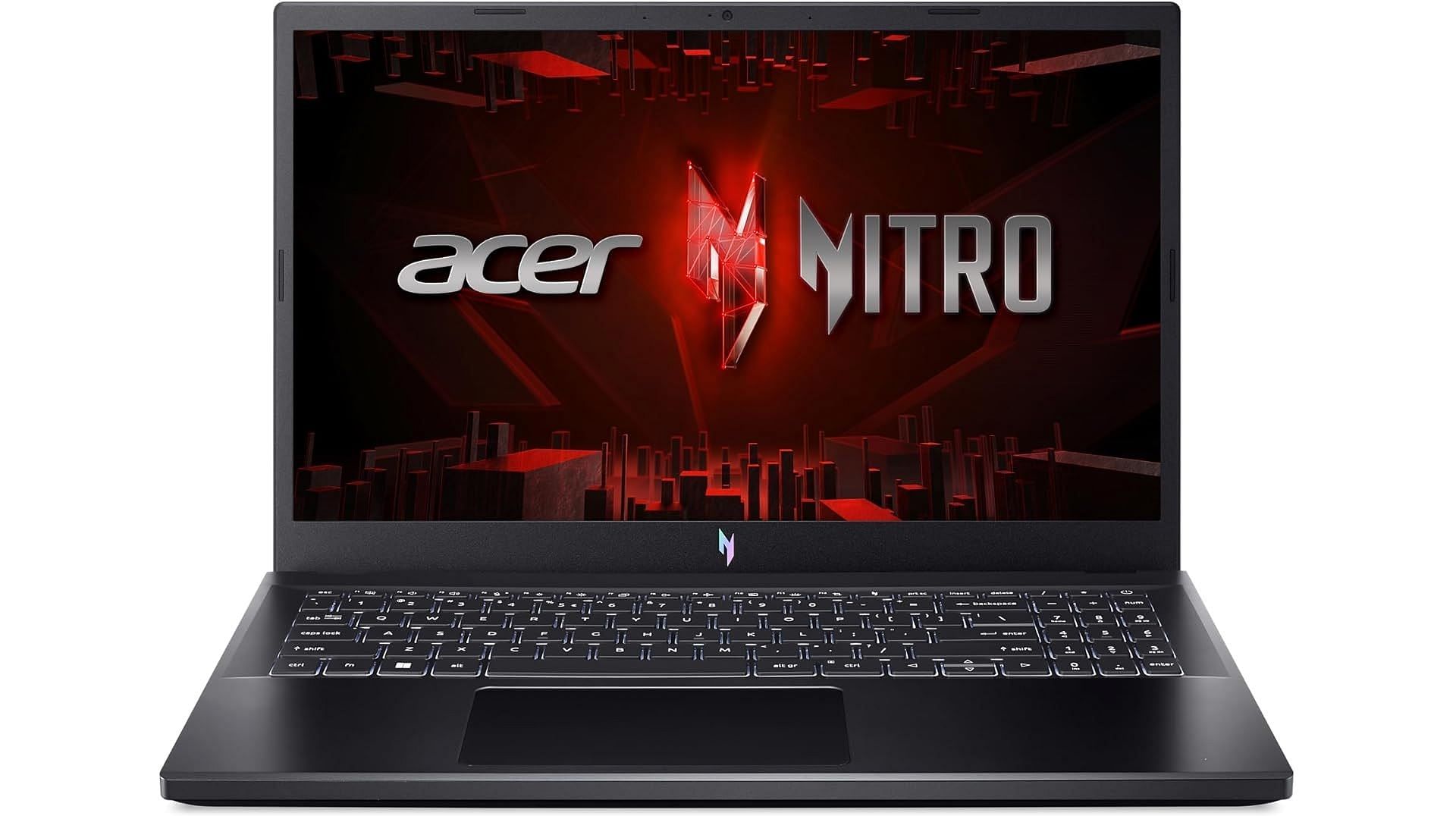 The Acer Nitro V ANV15-51-73B9 gaming laptop (Image via Acer/Amazon)