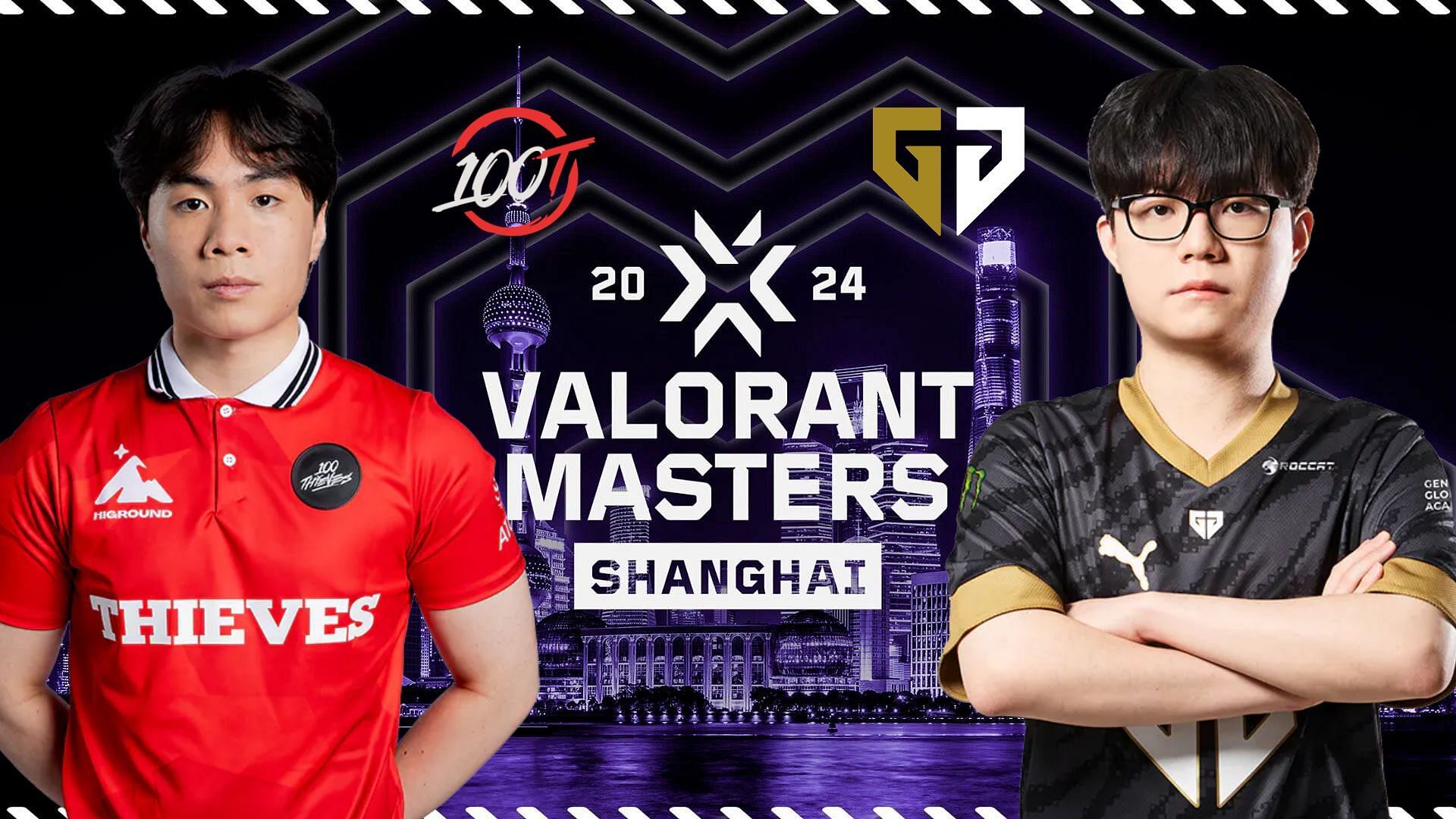 100T vs Gen.G - VCT 2024 Masters Shanghai Upper Bracket Semifinals