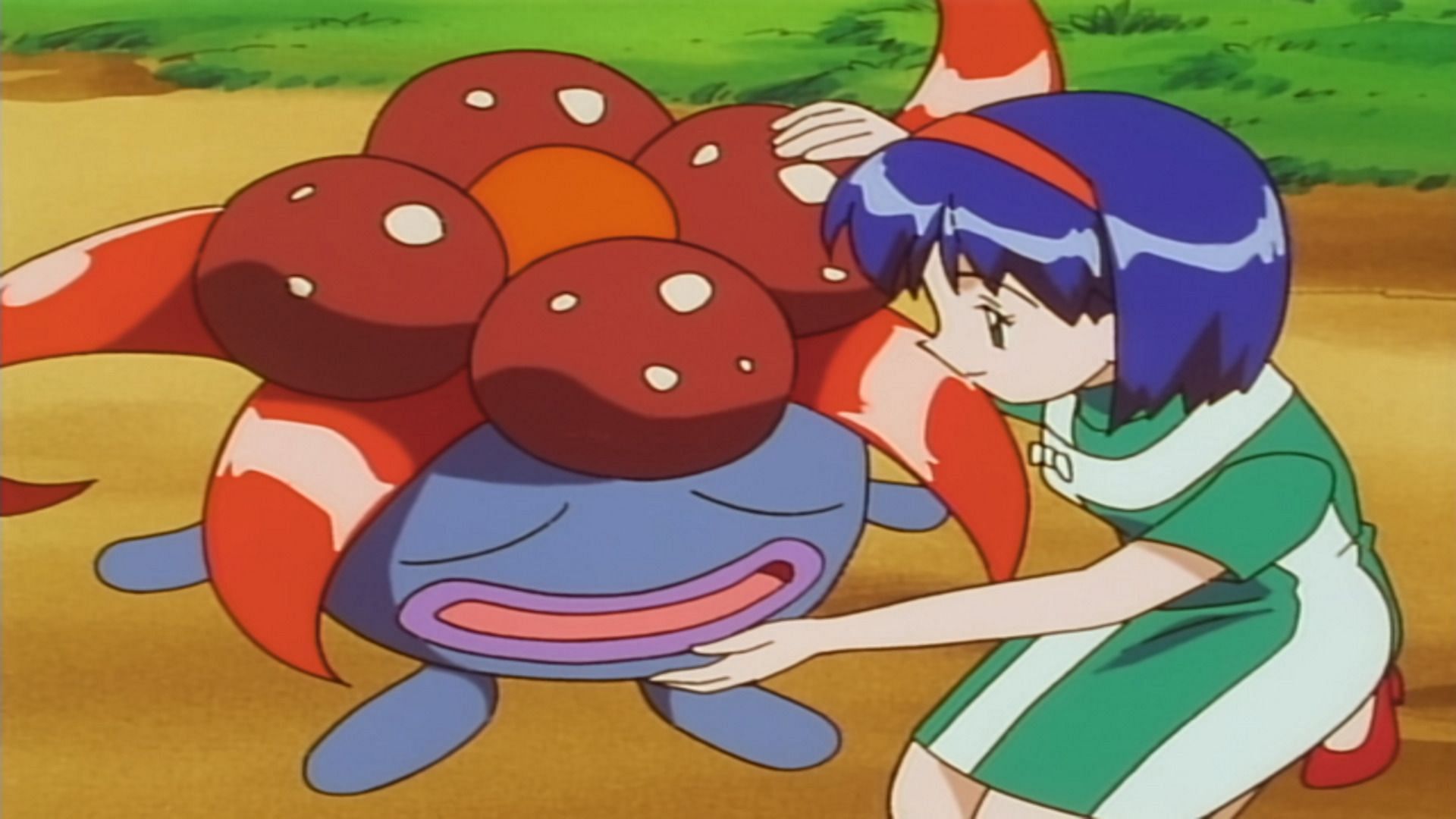 This episode featured Ash&#039;s gym battle against Erika (Image via The Pokemon Company)