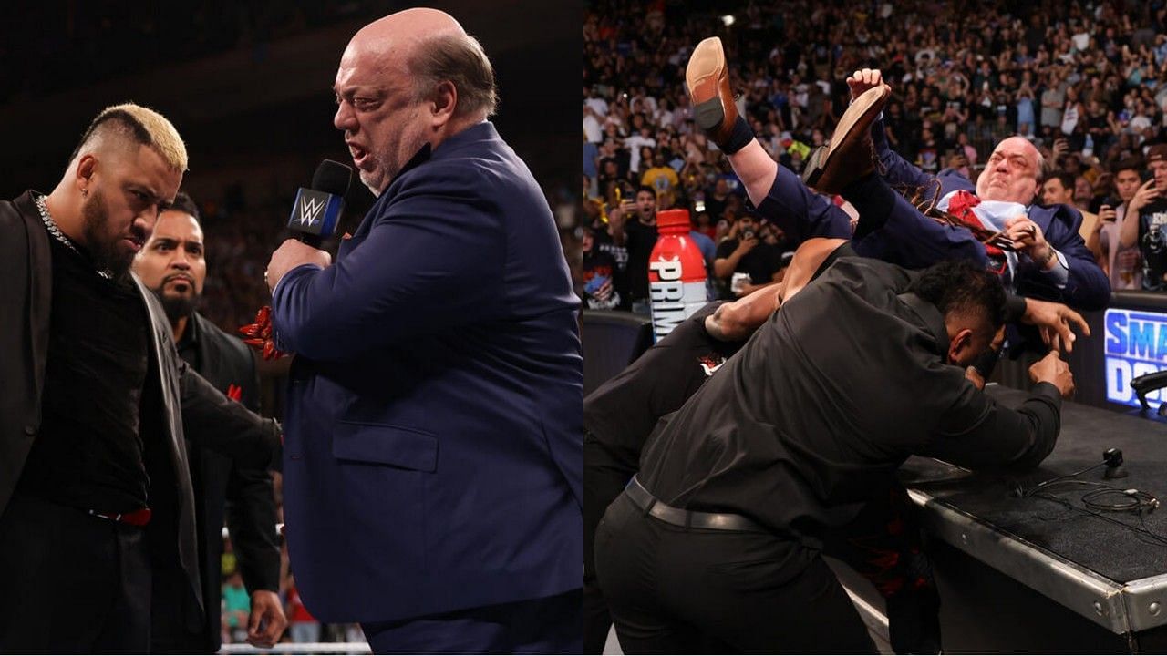 WWE SmackDown, Paul Heyman, Solo Sikoa, Bloodline, 