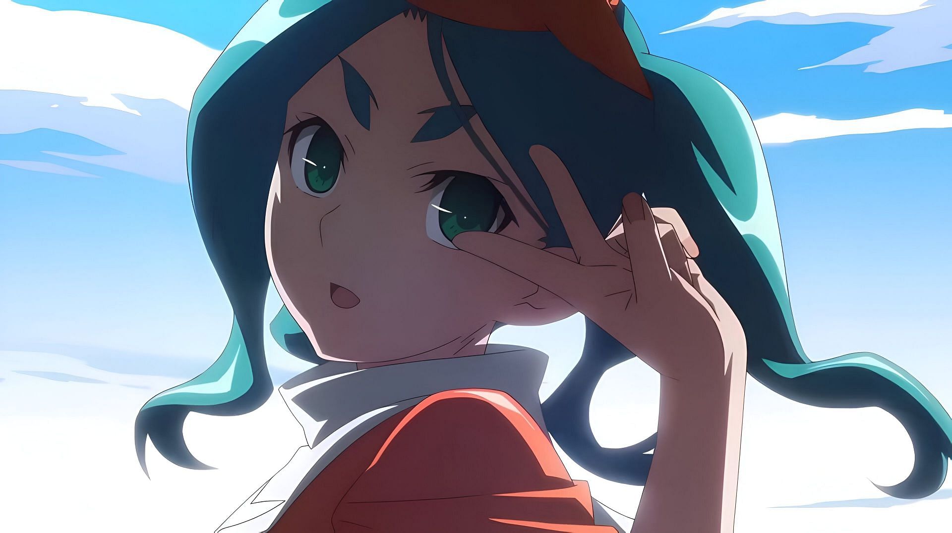 Yotsugi as seen in the Monogatari series (Image via Shaft)