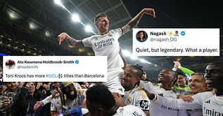 “Quiet, but legendary” - Fans salute Toni Kroos after defining assist in final game to help Real Madrid win Champions League