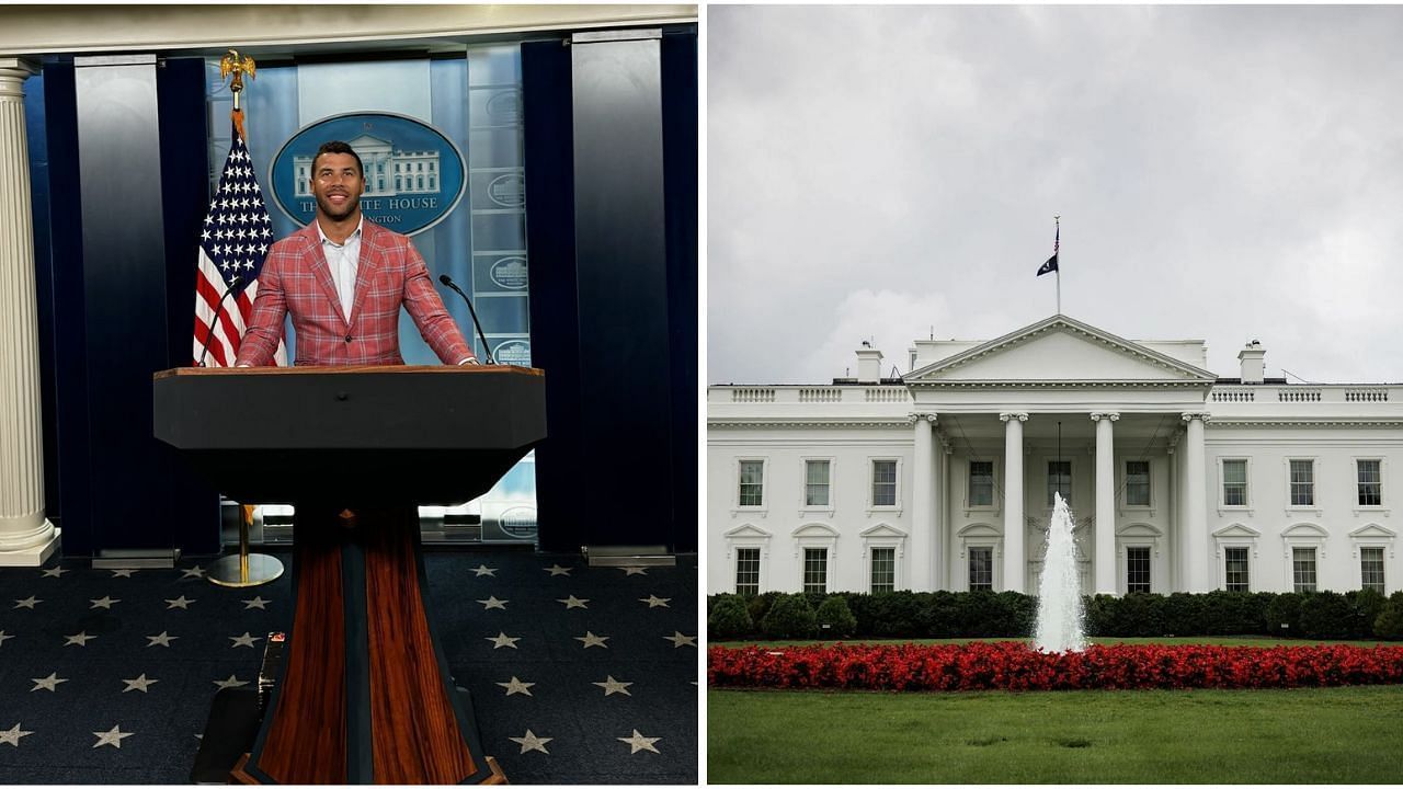Bubba Wallace answers an interesting question about The White House