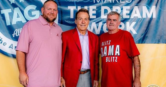 “He told us he loved us” - Roll Tide Willie & Chad clap back at critics for recent hate over Nick Saban meetup