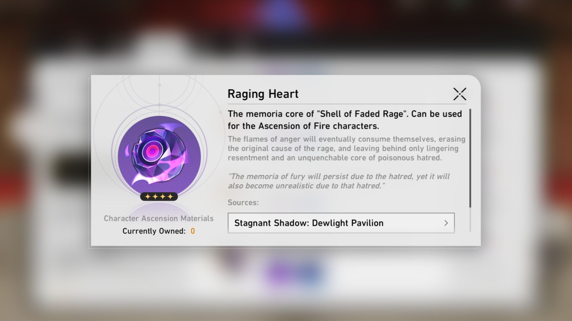 Raging Heart (Image via HoYoverse)