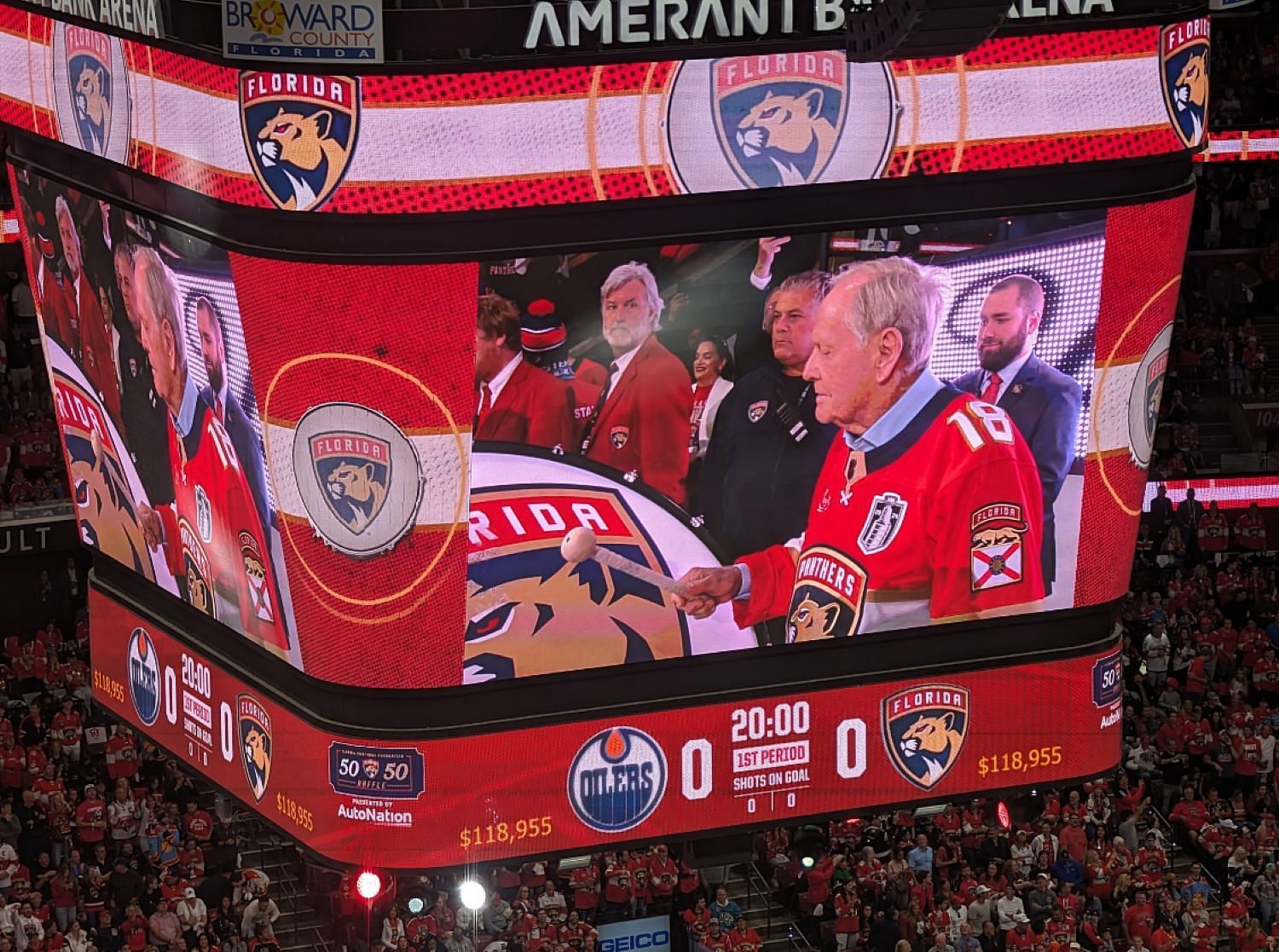 Jack Nicklaus at Amerant Bank Arena!