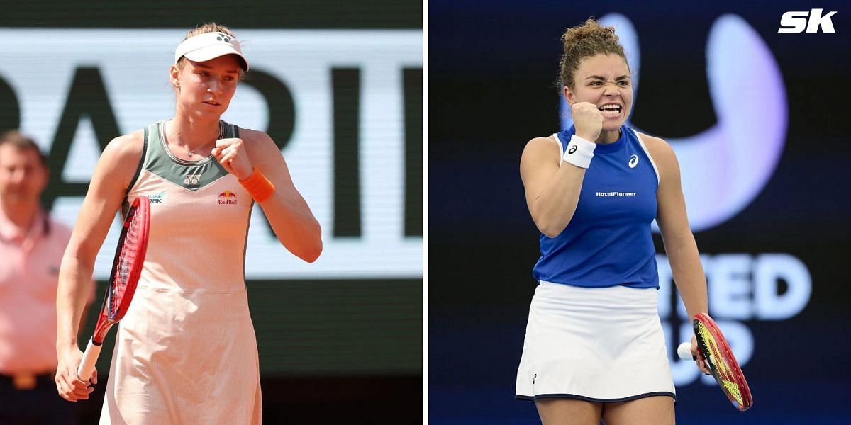 Elena Rybakina vs Jasmine Paolini is one of the quarterfinal matches at the 2024 French Open. (Photo: Getty)