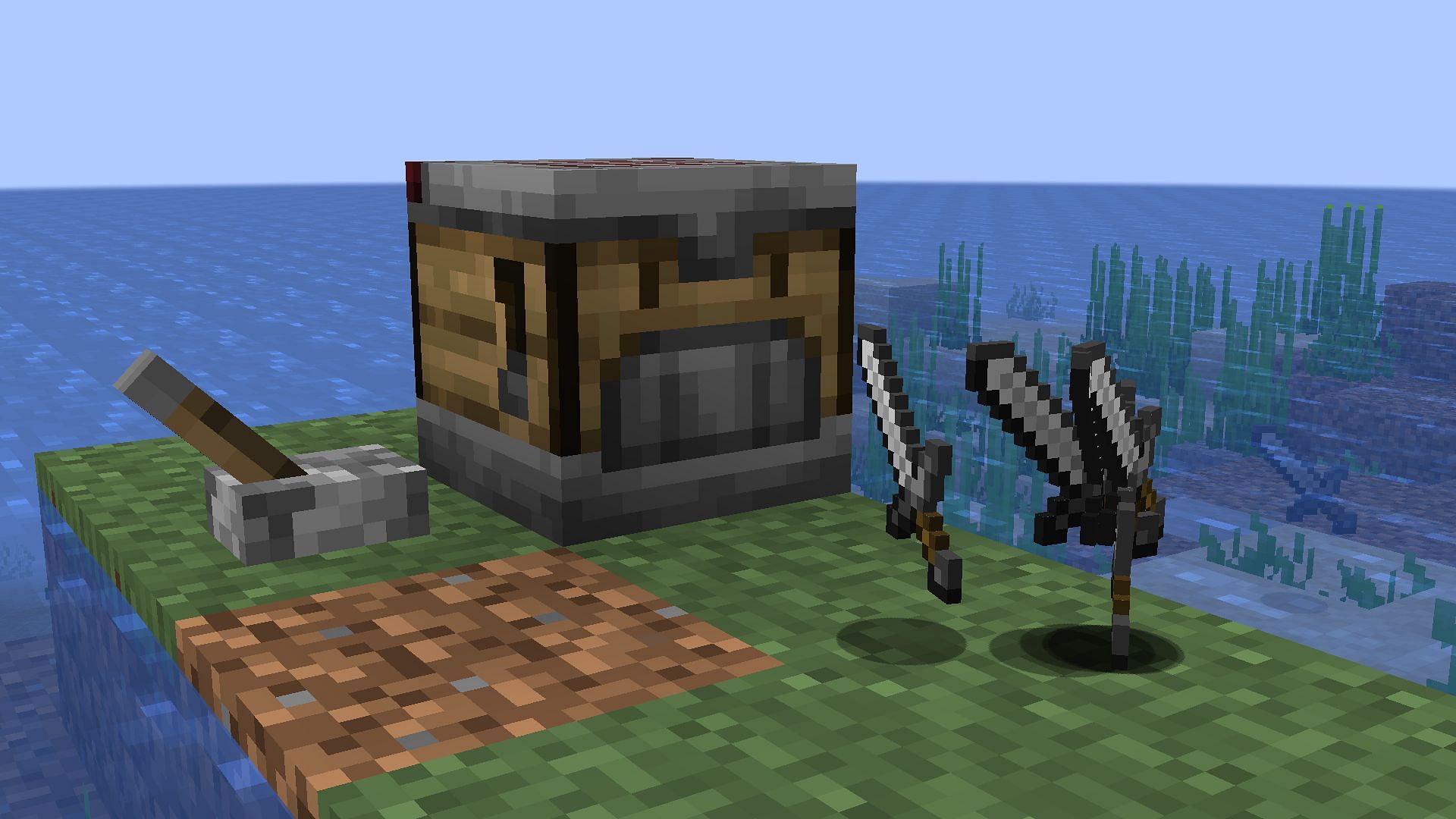 Crafter brings automated crafting to the game. (Image via Mojang Studios)