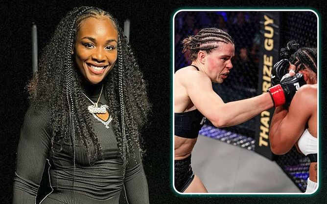 "I was damn near praying for her" - Claressa Shields reacts to boxing nemesis Savannah Marshall's insane MMA debut