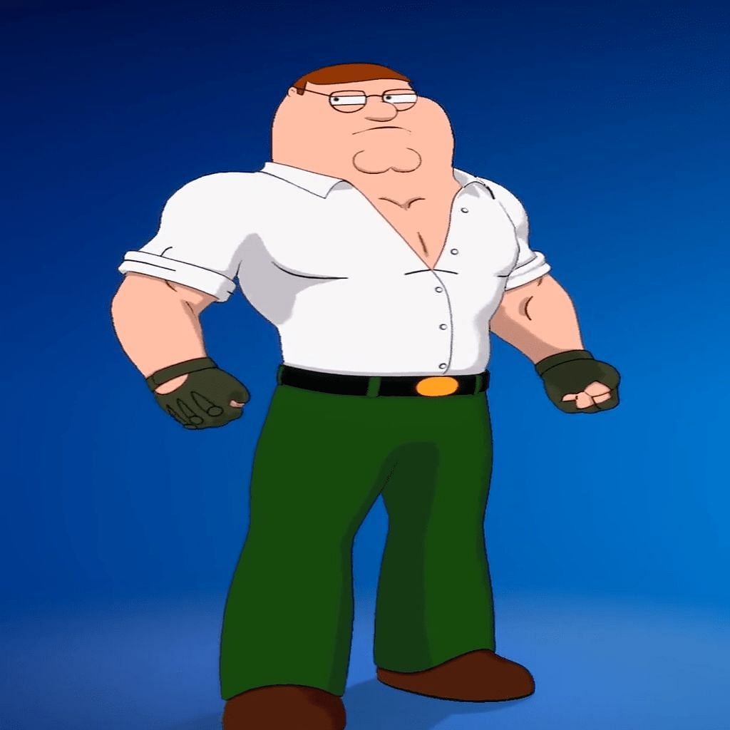 Head on out with Peter Griffin, one of the best Fortnite Skins with Selectable Styles. (Image via Epic Games)